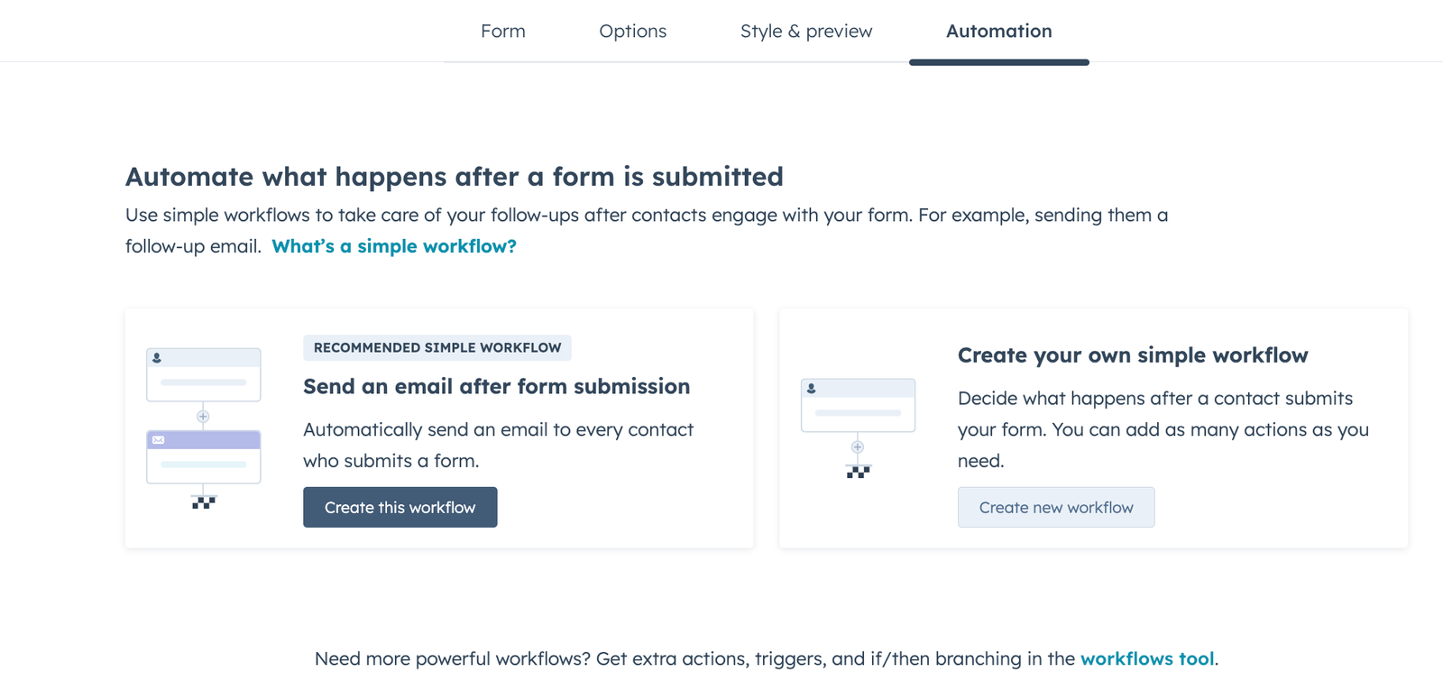 Workflows and Automations in Hubspot